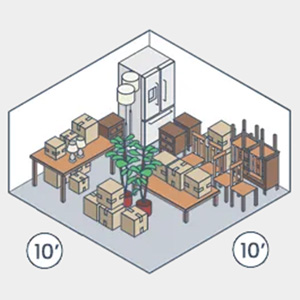 10x10 Storage Unit